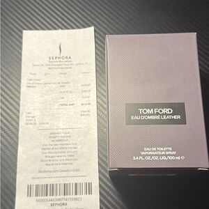Tom Ford Eau d'Ombre Leather - Black Box